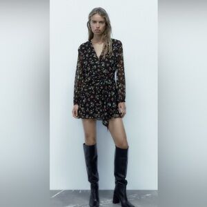 Zara - Floral Dress